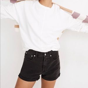 Madewell High Rise Denim Shorts